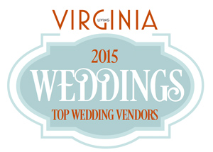 Voted Top Wedding Vendor - VA Living Magazine 2015